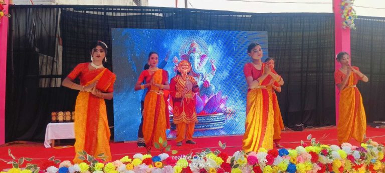 मणिकर्णिका लघु नाटिका की प्रस्तुति से बच्चों ने दर्शकों का मोहा मन