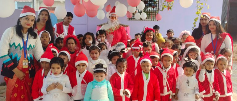 Purnia news : क्रिसमस सॉन्ग पर बच्चों के डांस ने सबका मन मोहा