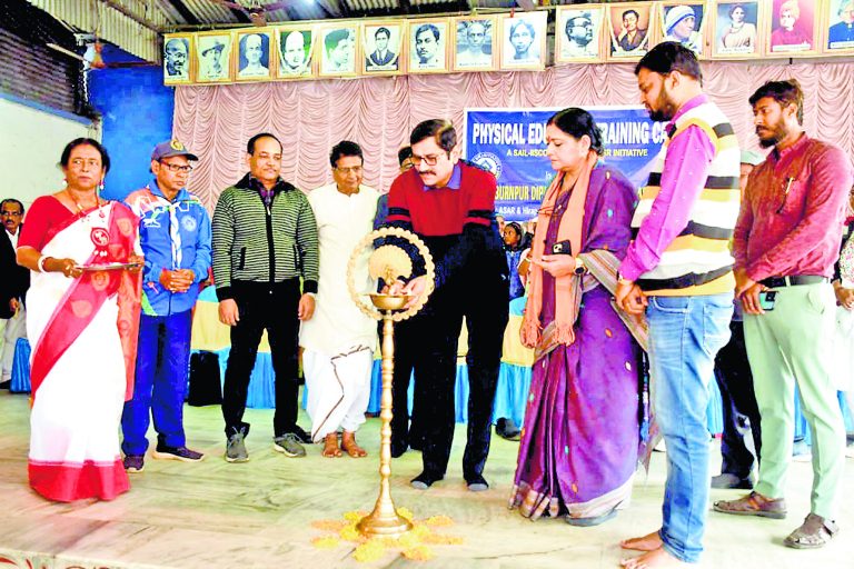 बर्नपुर में आइएसपी का फिजिकल ट्रेनिंग कैंप शुरू