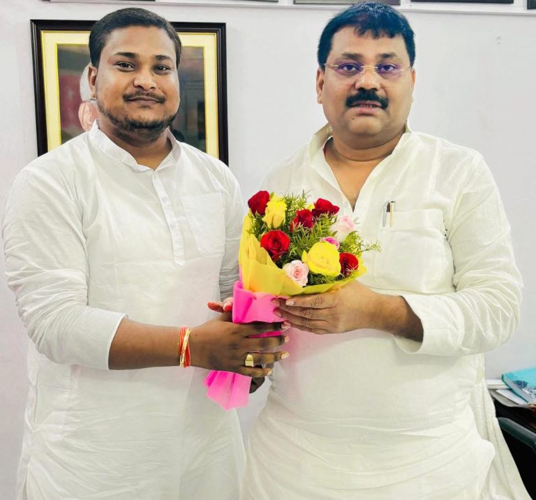 लगातार दूसरी बार युवा जदयू के जिलाध्यक्ष बने राजू मंडल