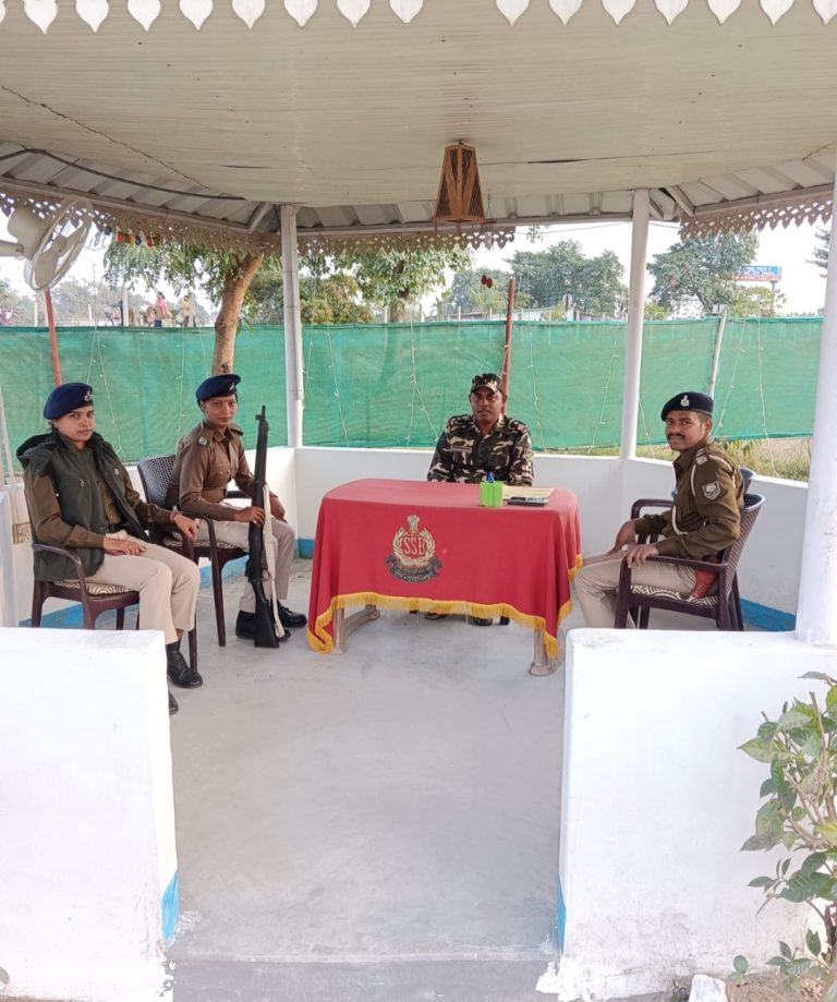 पुलिस व एसएसबी के बीच हुई समन्वय बैठक