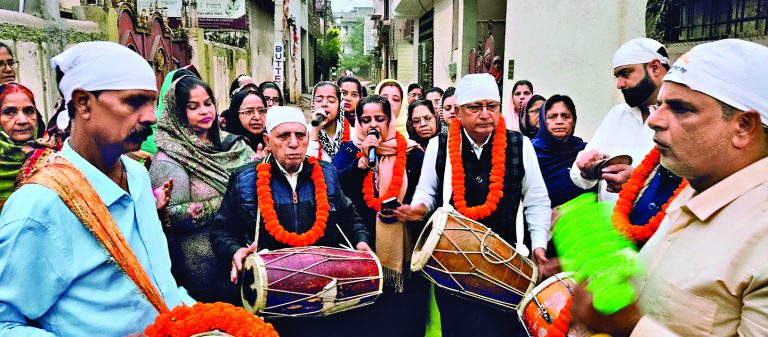 ranchi news : गुरु गोबिंद सिंह जी के प्रकाश पर्व पर आज निकलेगी अंतिम प्रभात फेरी