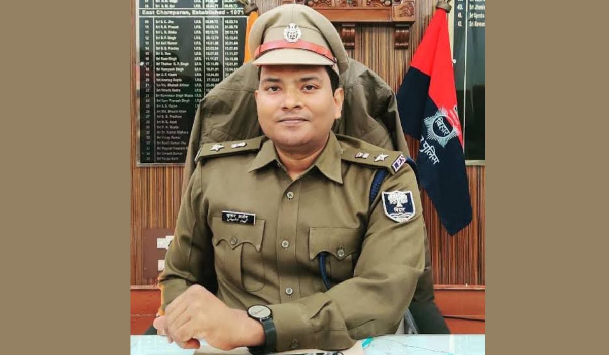 saran sp kumar ashish| Bihar News: This SP of Bihar made a record, was the first to be punished under the new law BNS