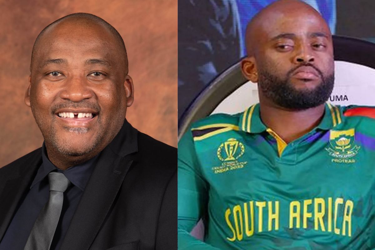 Gayton McKenzie and Temba Bavuma