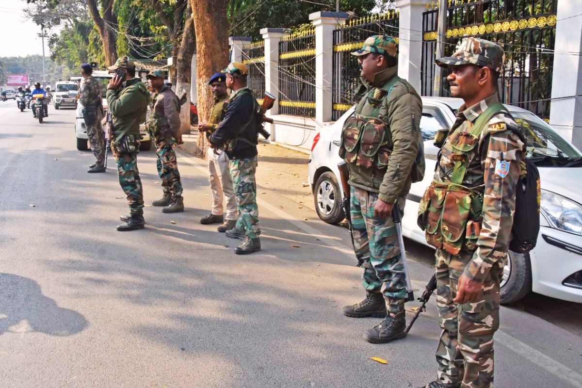 Ranchi Police Deployment
