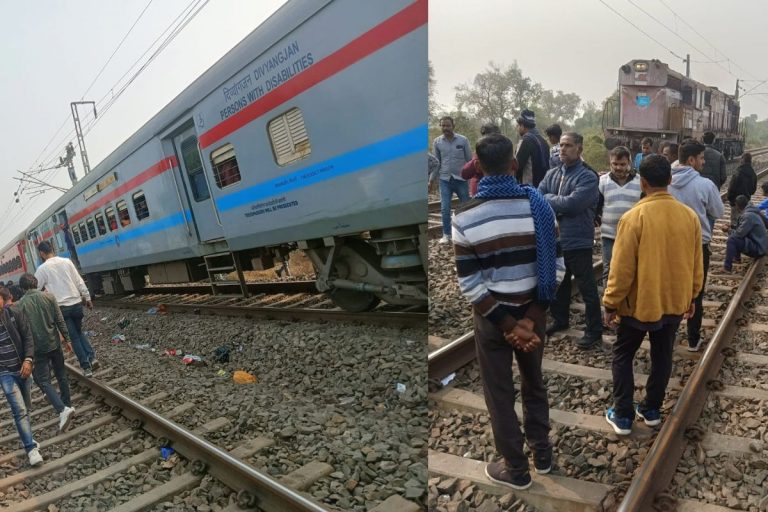 बक्सर में गुवाहाटी-बीकानेर एक्सप्रेस के इंजन ने दिया धोका, पटना-डीडीयू रेल लाइन पर परिचालन रुका