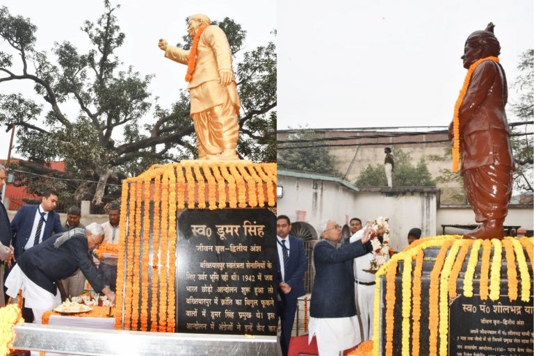 CM Nitish Kumar : शहीदों की याद में राजकीय समारोह आयोजित, सीएम नीतीश ने अपने पिता समेत 5 सेनानियों को दी श्रद्धांजलि