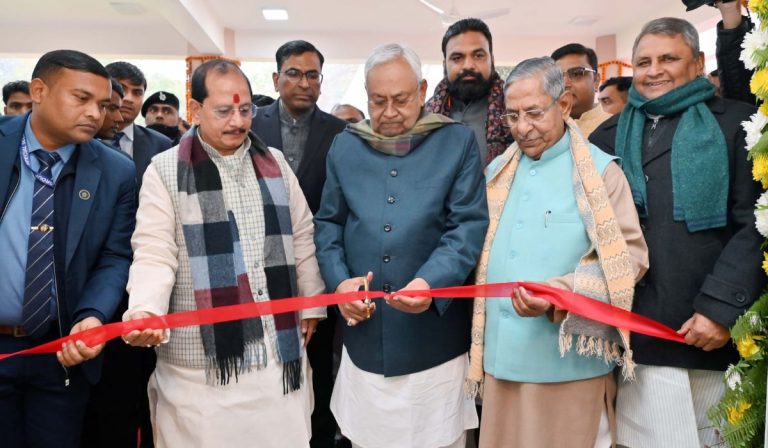 सीएम नीतीश ने किया विधानसभा में गेस्ट हाउस का उद्घाटन, पीएम मोदी ने किया था शिलान्यास