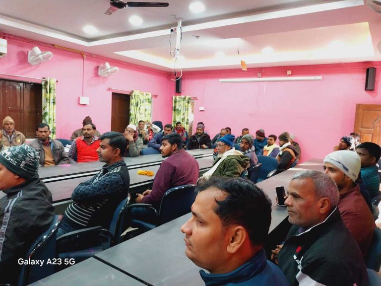 एमओ ने किया जन वितरण प्रणाली के विक्रेताओं के साथ बैठक