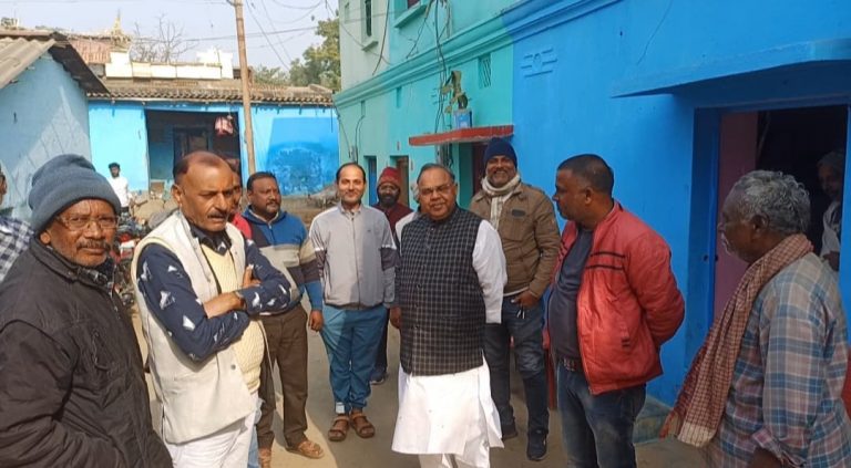 शोक संतप्त परिवार से मिले विधायक