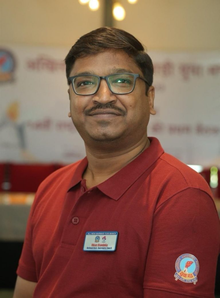 उत्कृष्ट समाज सेवा कार्यों के लिए राष्ट्रीय पुरस्कार से नवाजे गये विकास खंडेलिया