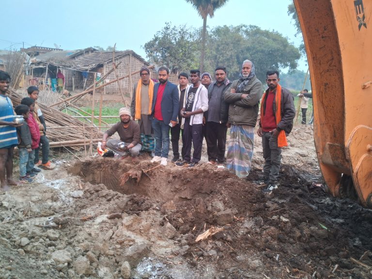 पंचायत सरकार भवन को ले किया भूमि पूजन