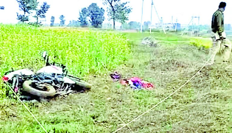 नवविवाहिता का क्षतविक्षत शव मिला हाथ-पैर बंधी स्थिति में पति पाया गया करीब