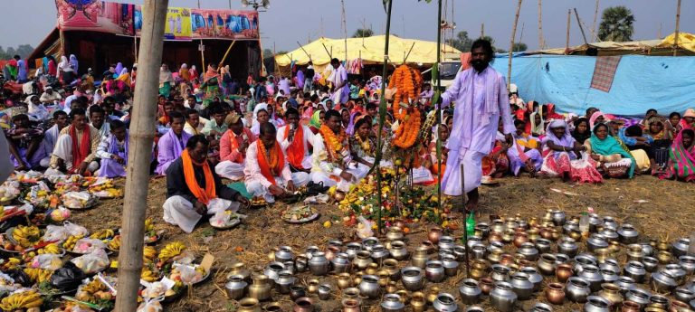साफाहोड़ समाज ने मकर संक्रांति पर की अपने इष्टदेव की पूजा