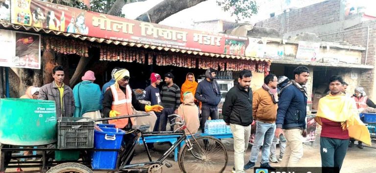 बीडीओ ने तेतरहाट बाजार में स्वच्छता कार्य का किया औचक निरीक्षण