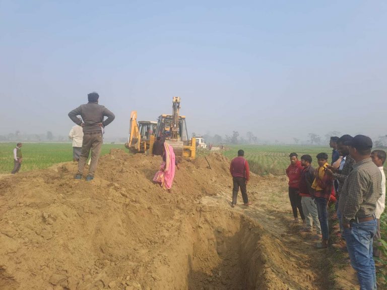 पीड़ित पक्षकार की सहमति के बाद सड़क निर्माण कार्य हुआ प्रारंभ