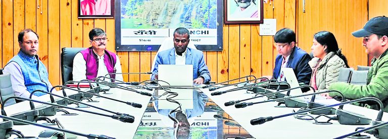 Ranchi News :10 डिसमिल तक के 4,000 मामले लंबित