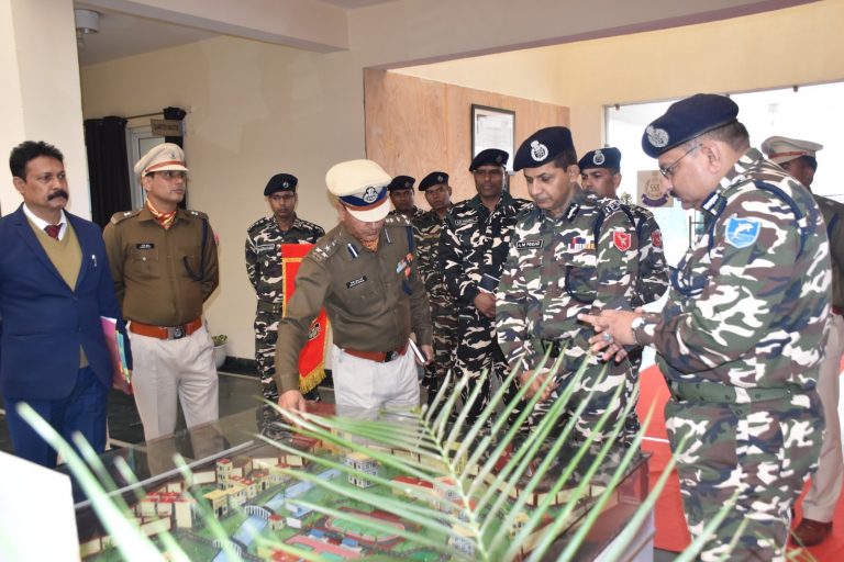 एसएसबी महानिदेशक ने रंगरूट प्रशिक्षण केंद्र का किया निरीक्षण, ड्रील नर्सरी का किया उद्घाटन