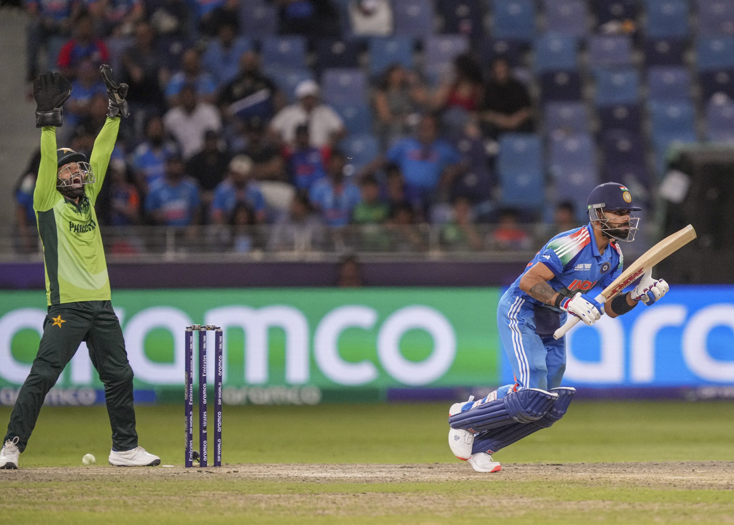 Virat Kohli and Mohammad Rizwan