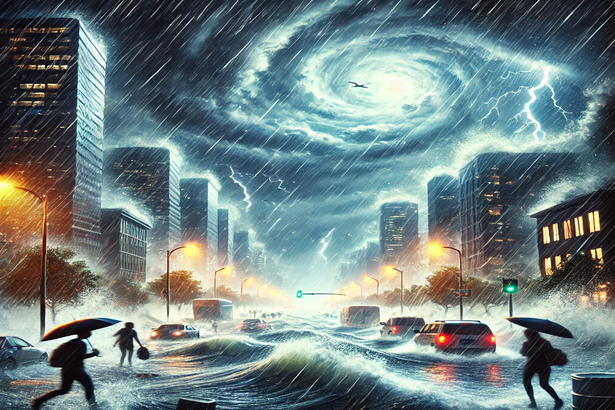 Heavy Rain Alert next 48 hours due to Cyclonic circulation