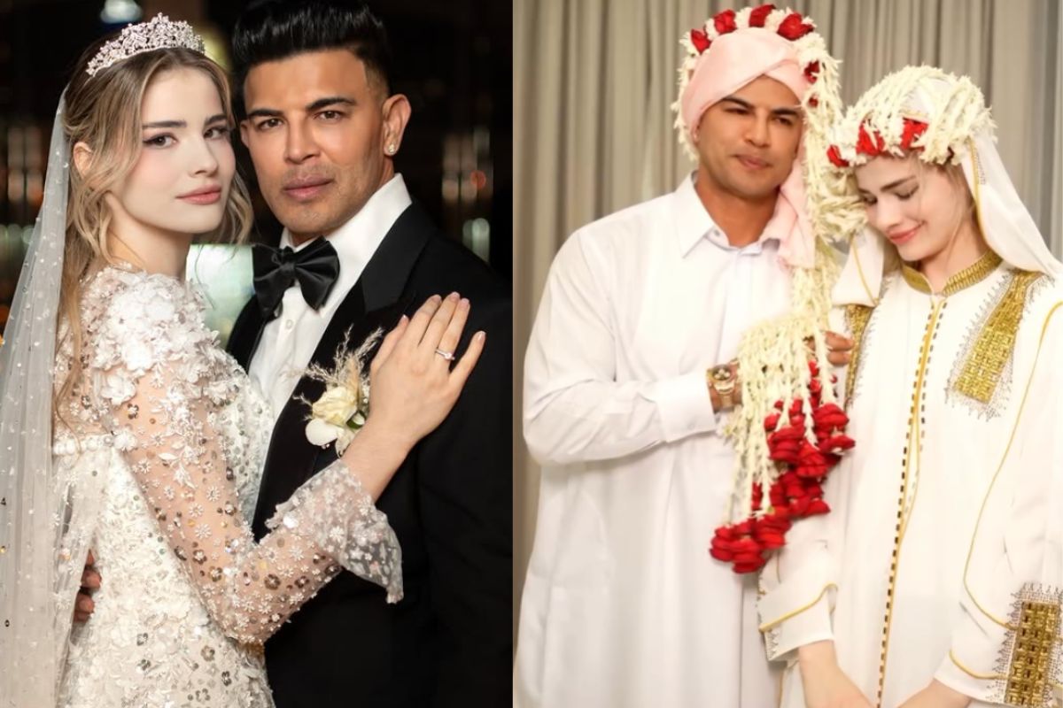Sahil Khan and Milena Aleksandra