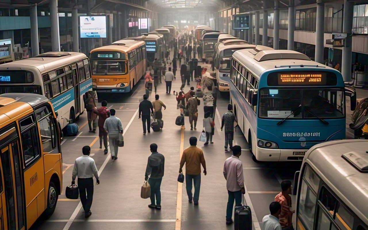 Bhagalpur Bus stand