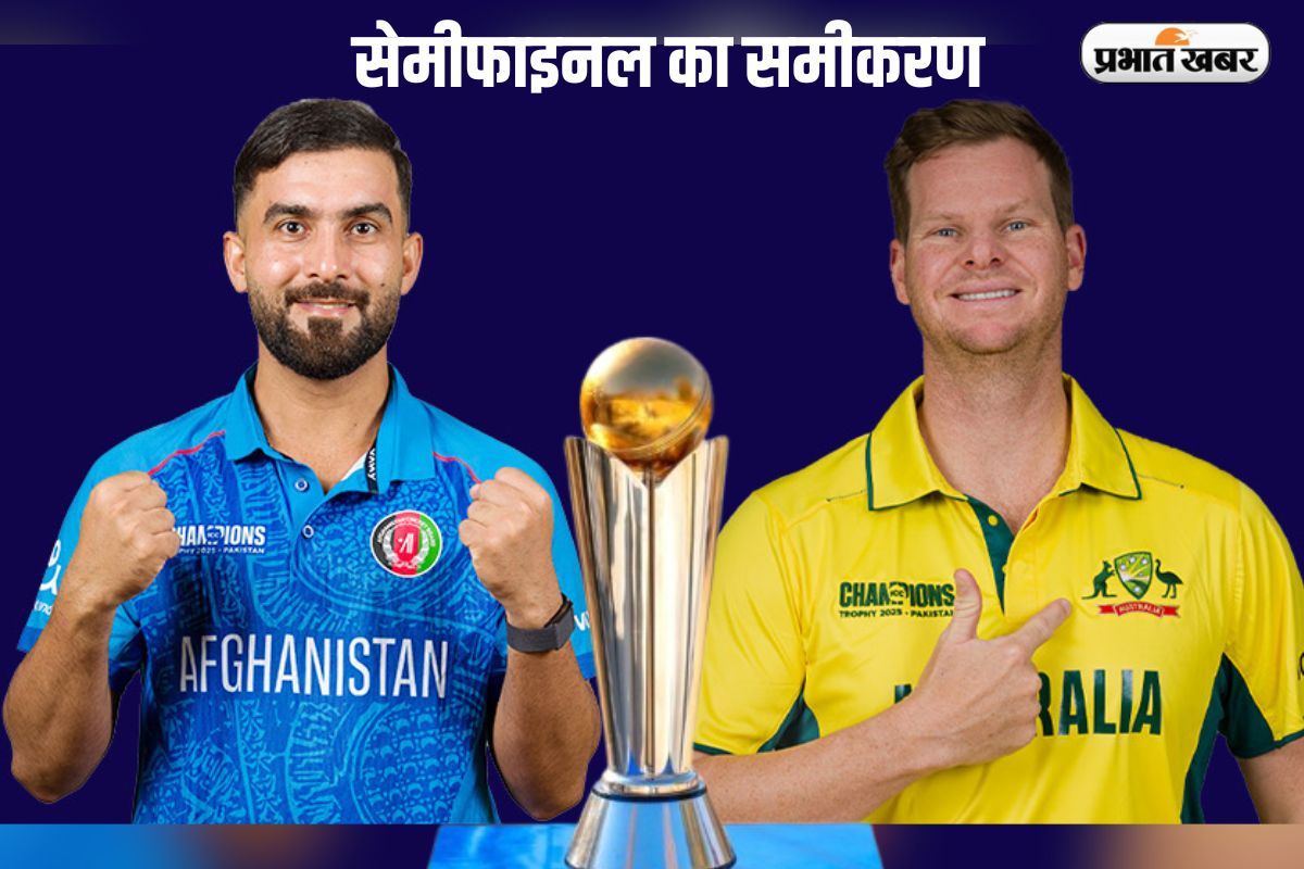 Champions Trophy AFG vs AUS.
