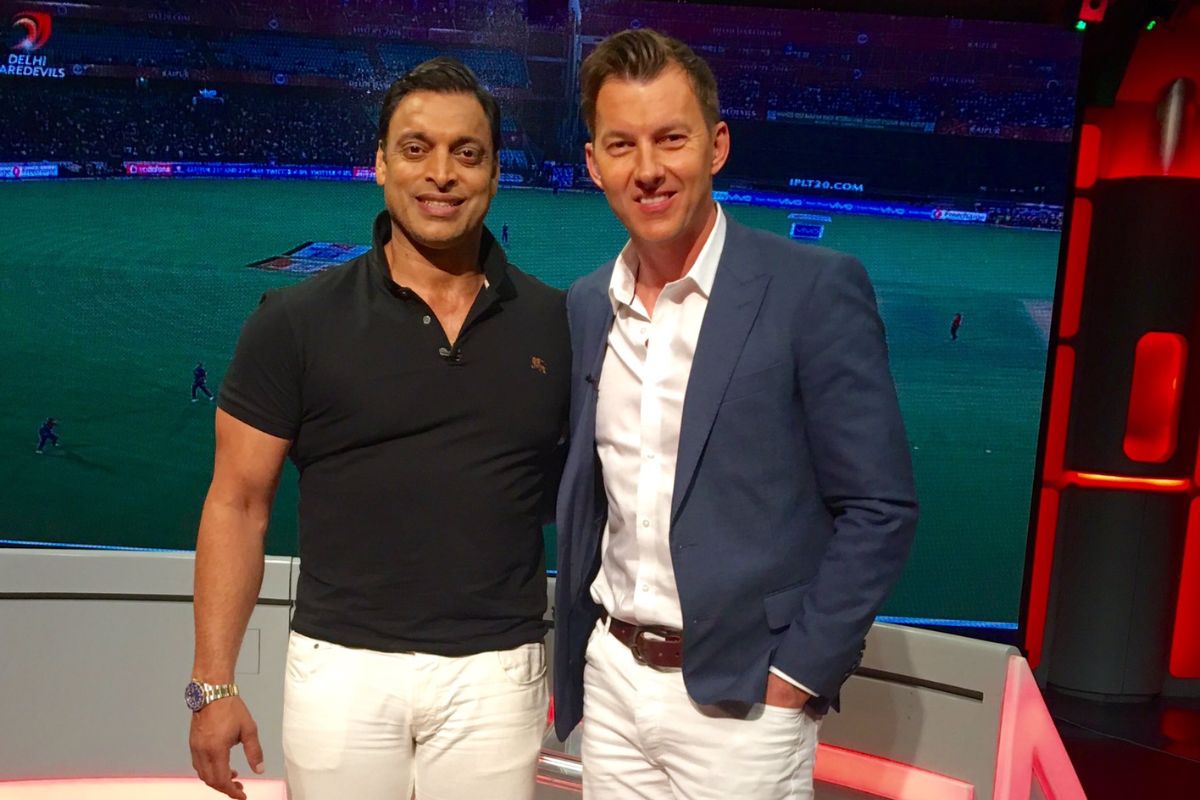 Shoaib Akhtar and Brett Lee