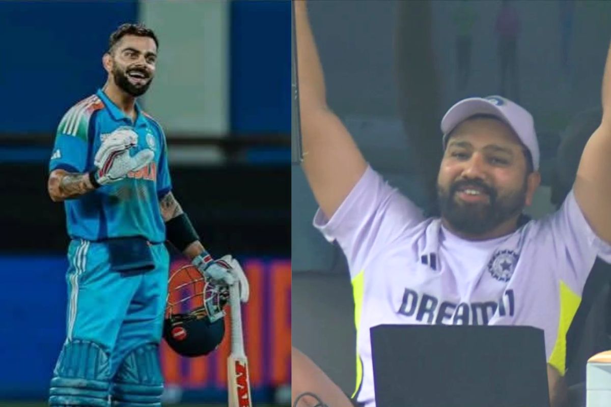 Virat Kohli Reaction after Century