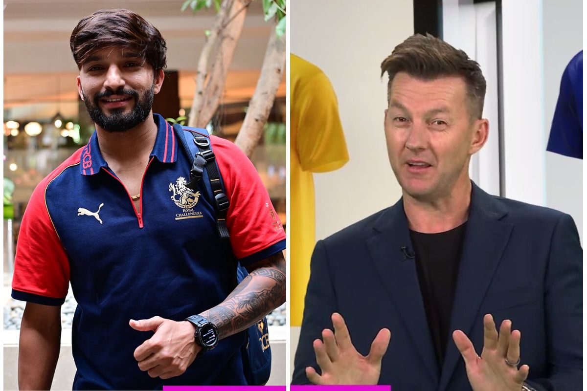 Rajat Patidar and Brett Lee