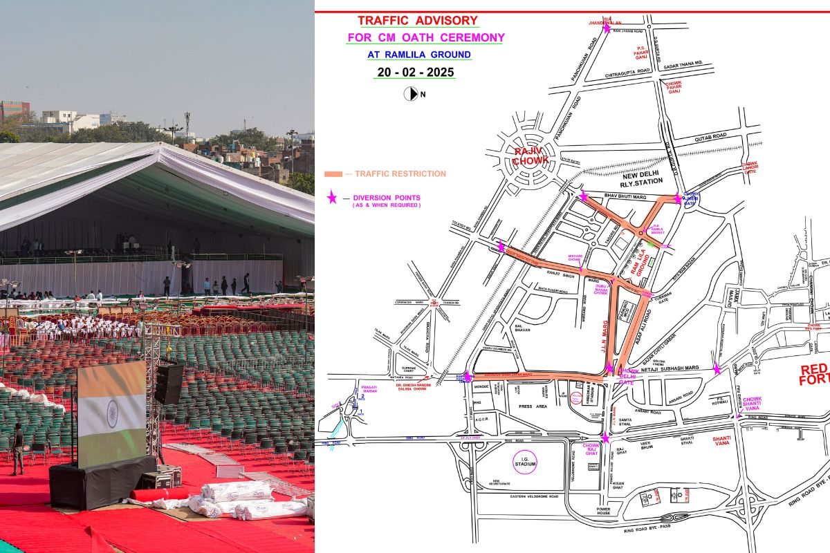 Delhi Swearing-in ceremony