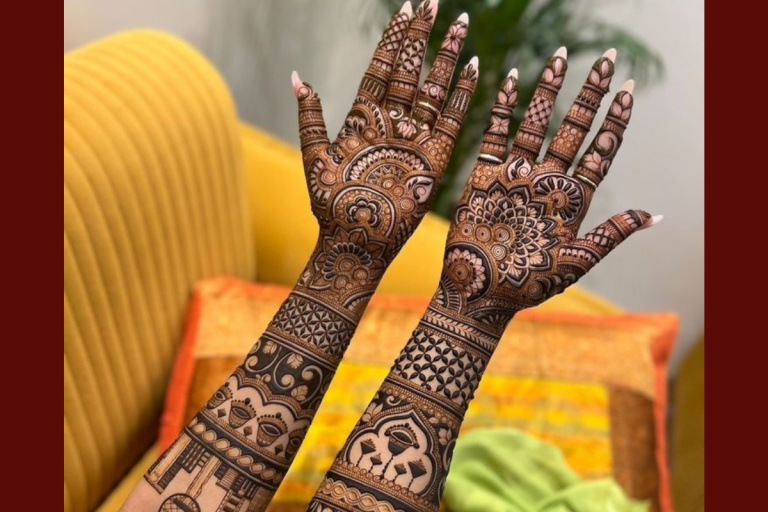 3 Beautiful Full hand Mehndi Design: दुल्हन वाले हाथों के लिए देखें मॉडर्न भरी भरी मेहंदी डिजाइन