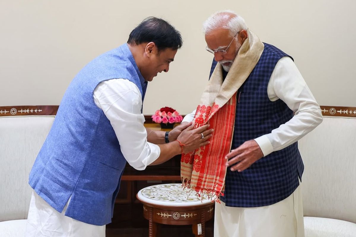 Himanta Biswa Sarma and pm modi
