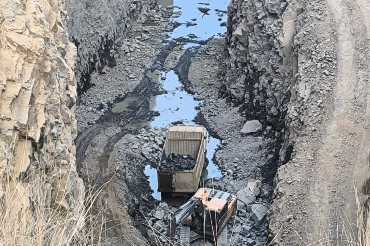Illegal Stone Mining