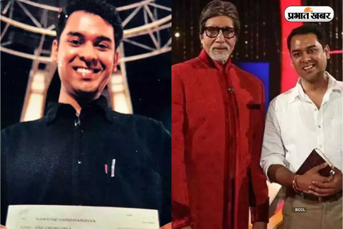 KBC First winner Harshvardhan Nawathe