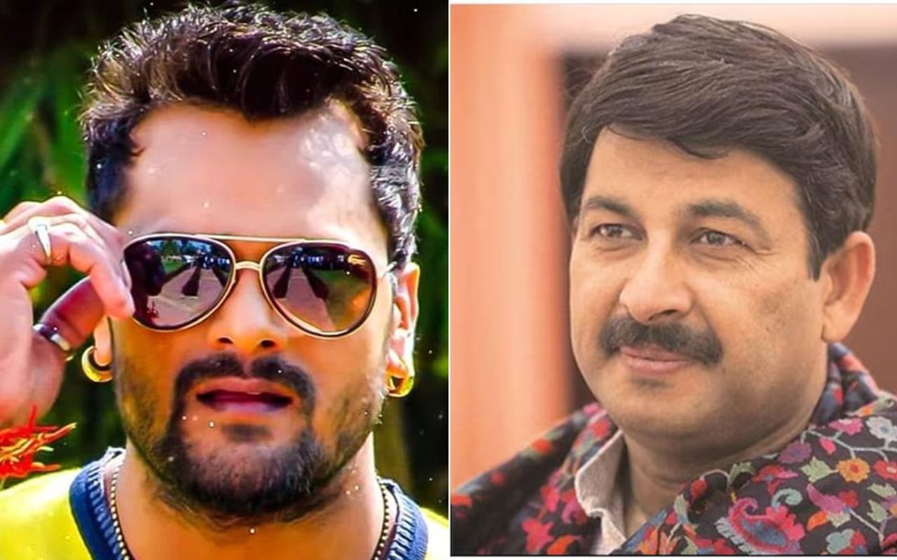 Khesari Lal yadav and Manoj Tiwari