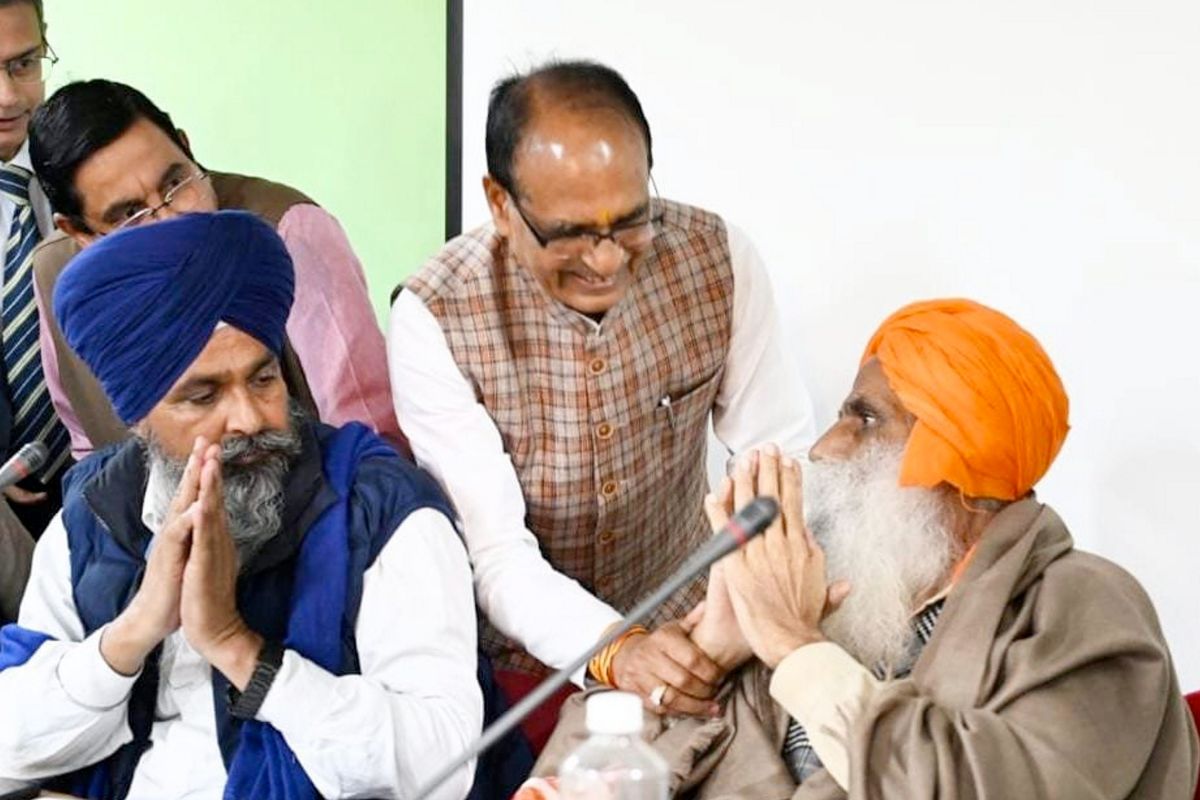 Kisan Andolan Shivraj Singh Chauhan