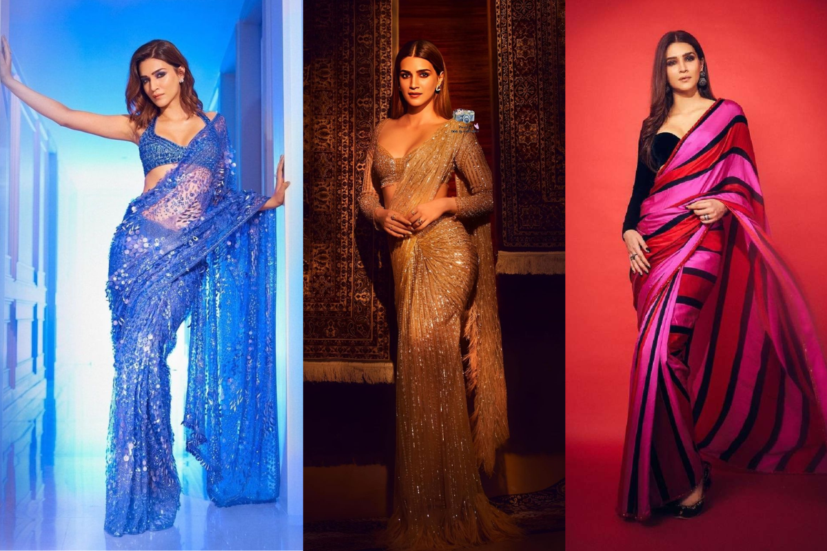 Kriti Sanon Inspired Party Wear Saree: कृति सेनन के ये लुक बनाएंगे आपको पार्टी में सबसे खास
