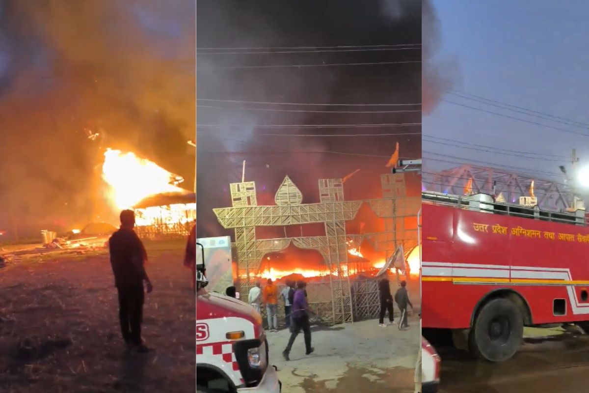 Maha Kumbh Fire