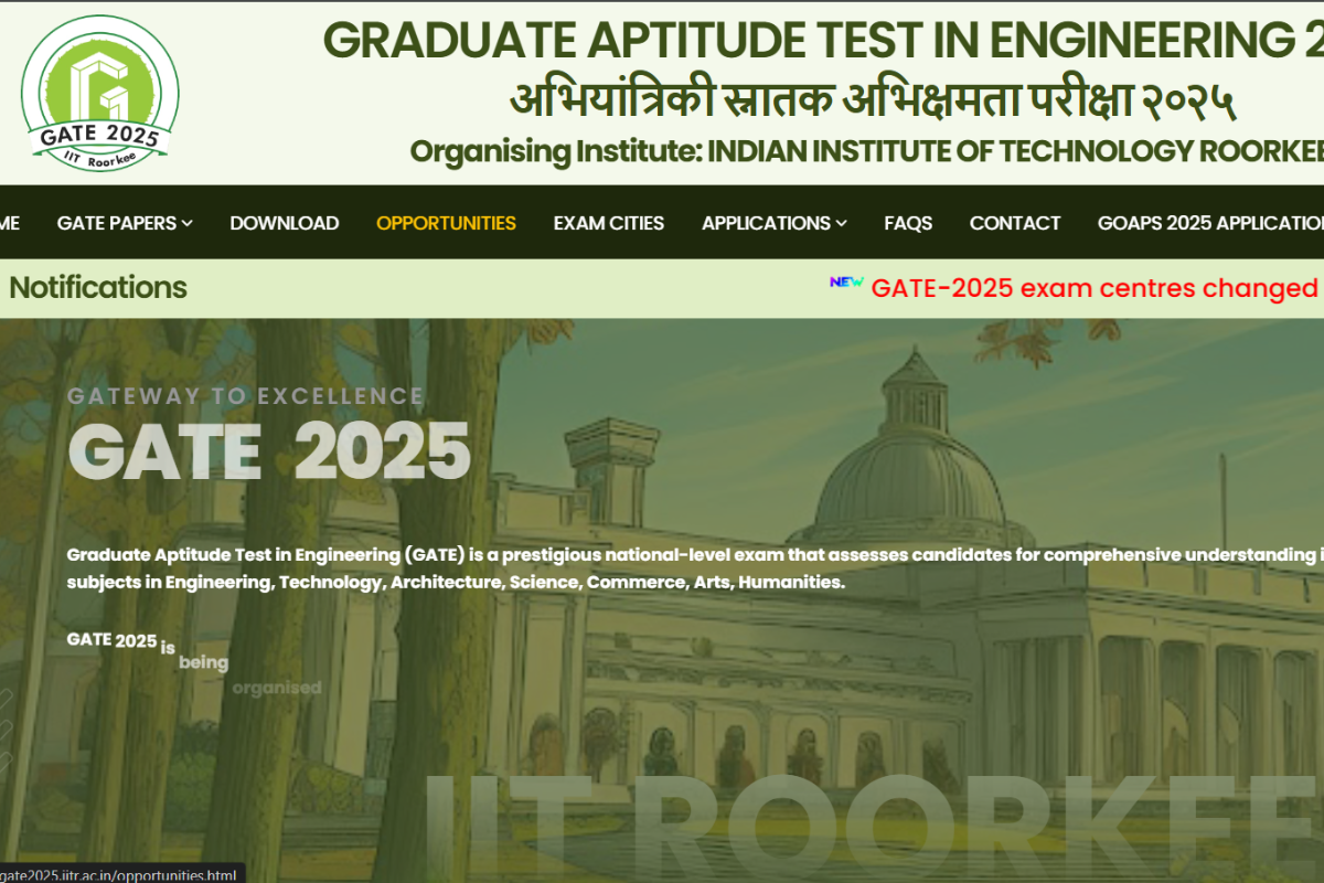 GATE Exam 2025
