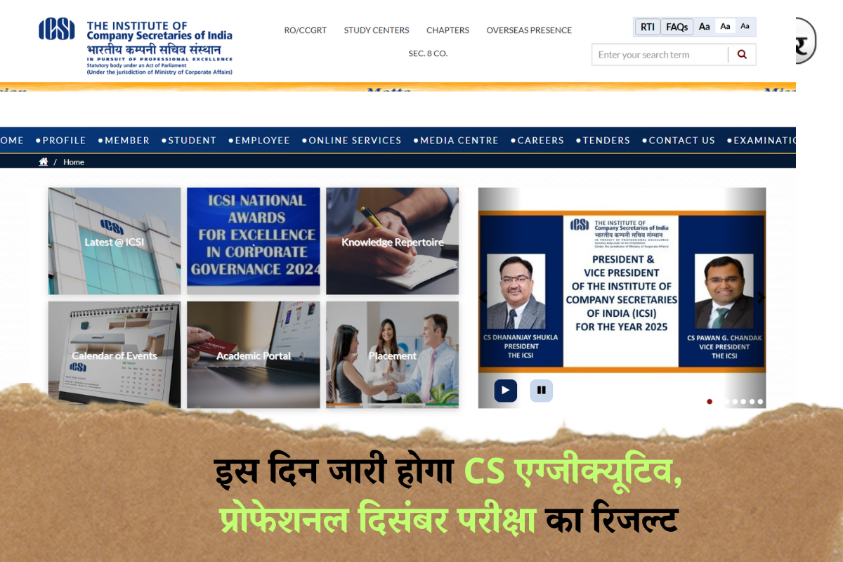 ICSI Result Date 2024