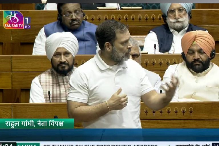 Lok Sabha : लोकसभा में राहुल गांधी ने कहा- मेक इन इंडिया अच्छा आइडिया, लेकिन फेल हुए पीएम मोदी