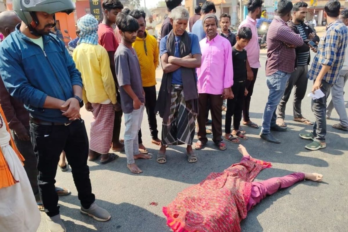 Road Accident in Madhupur