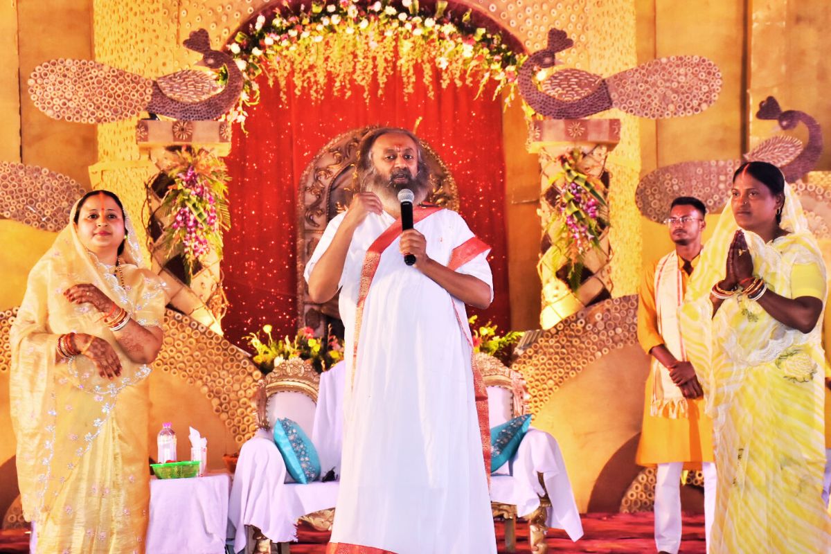 Sri Sri Ravi Shankar in Dhanbad Jharkhand