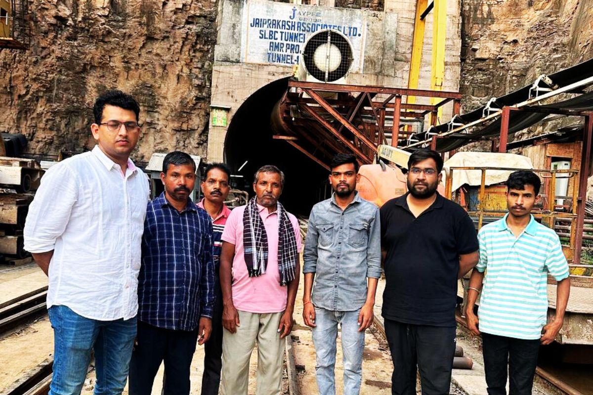 Telangana Tunnel Collapse News