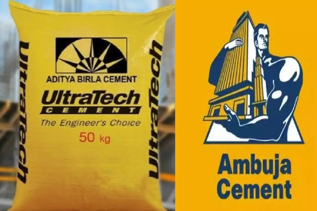 UltraTech Cement and Ambuja Cement share price