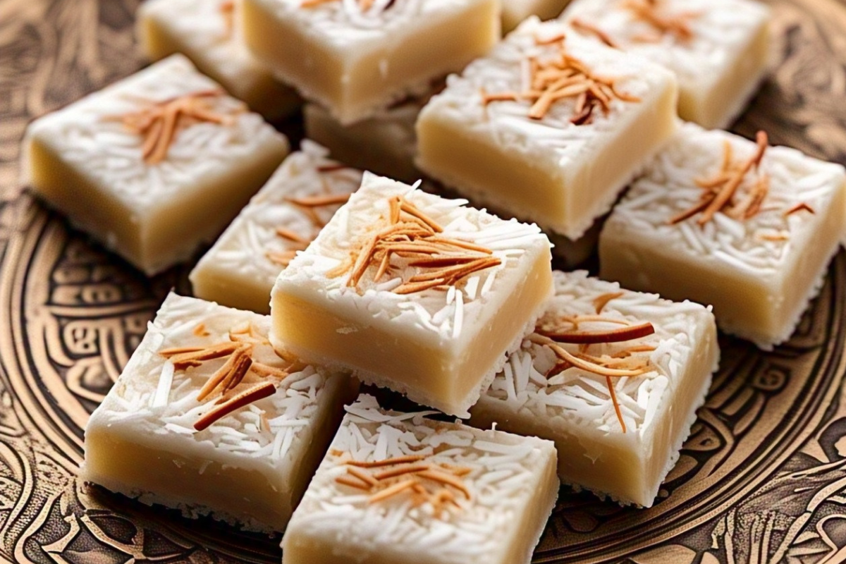 Coconut Barfi Recipe