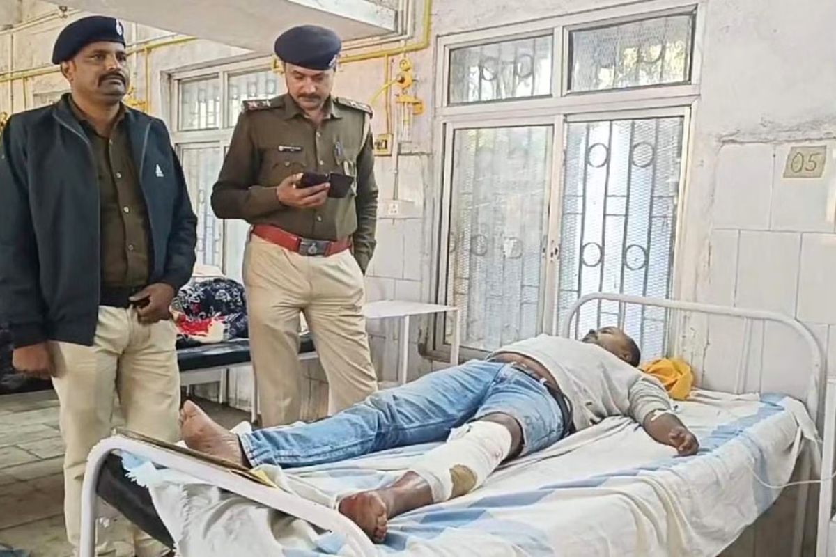 bihar police encounter| Bihar Police: Encounter between police and criminal in Bihar, smack mafia injured