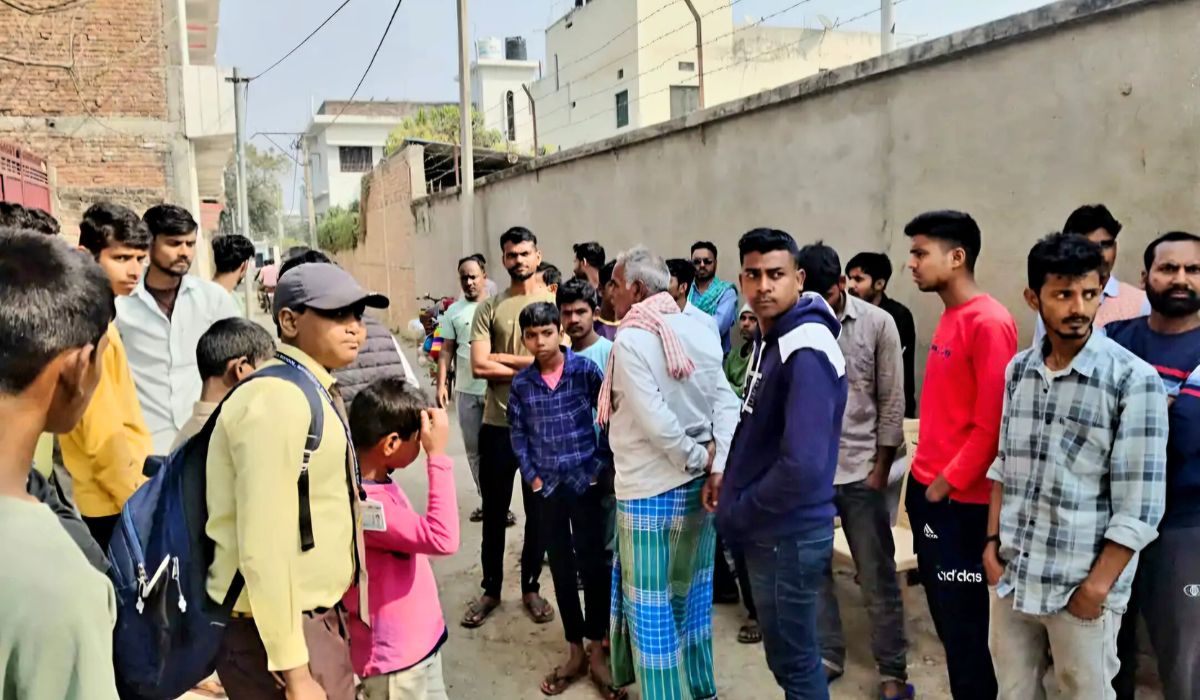 buxar news| Two school children who went to take bath in Ganga in Buxar died due to drowning.