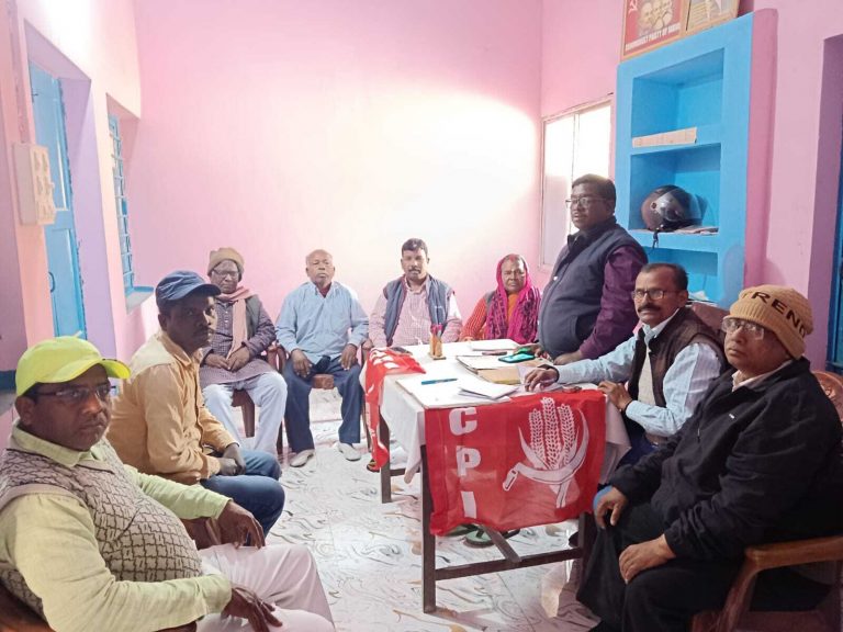 भाकपा का अंचल कार्यालय में धरना-प्रदर्शन 25 को